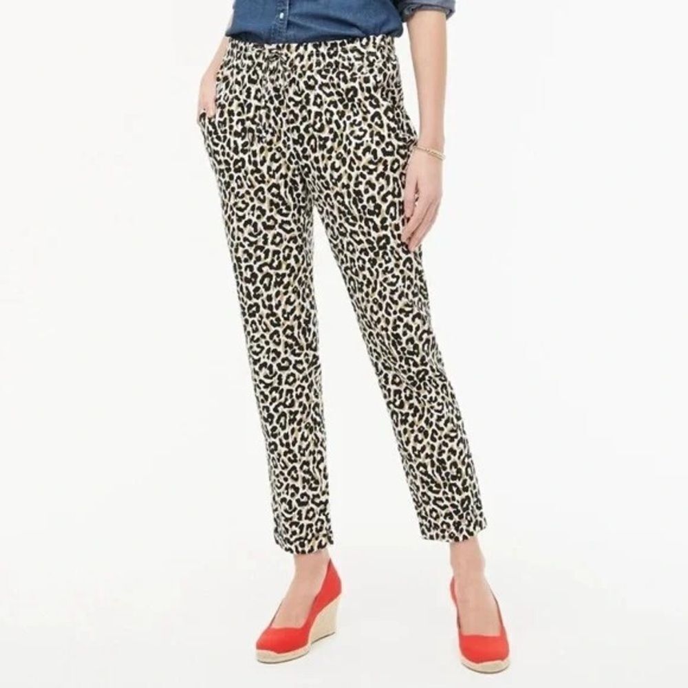 J.Crew Leopard Print Pants
